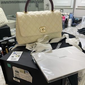 Chanel coco handle bag